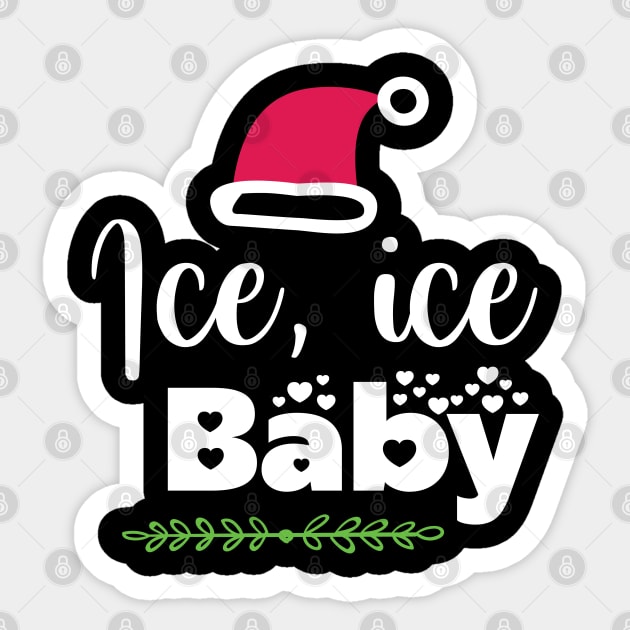 Ice, ice baby Sticker by bob2ben